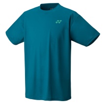 Yonex Training T-shirt Practice Small Logo YM0045 (100% Polyester) 2024 blue-green Men